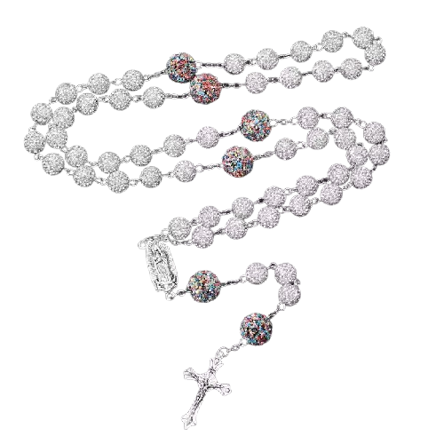 RHINESTONE FASHION ROSARY